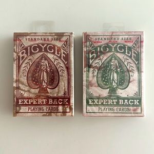Bicycle USPC Expert Back Playing Cards Set - Standard Size